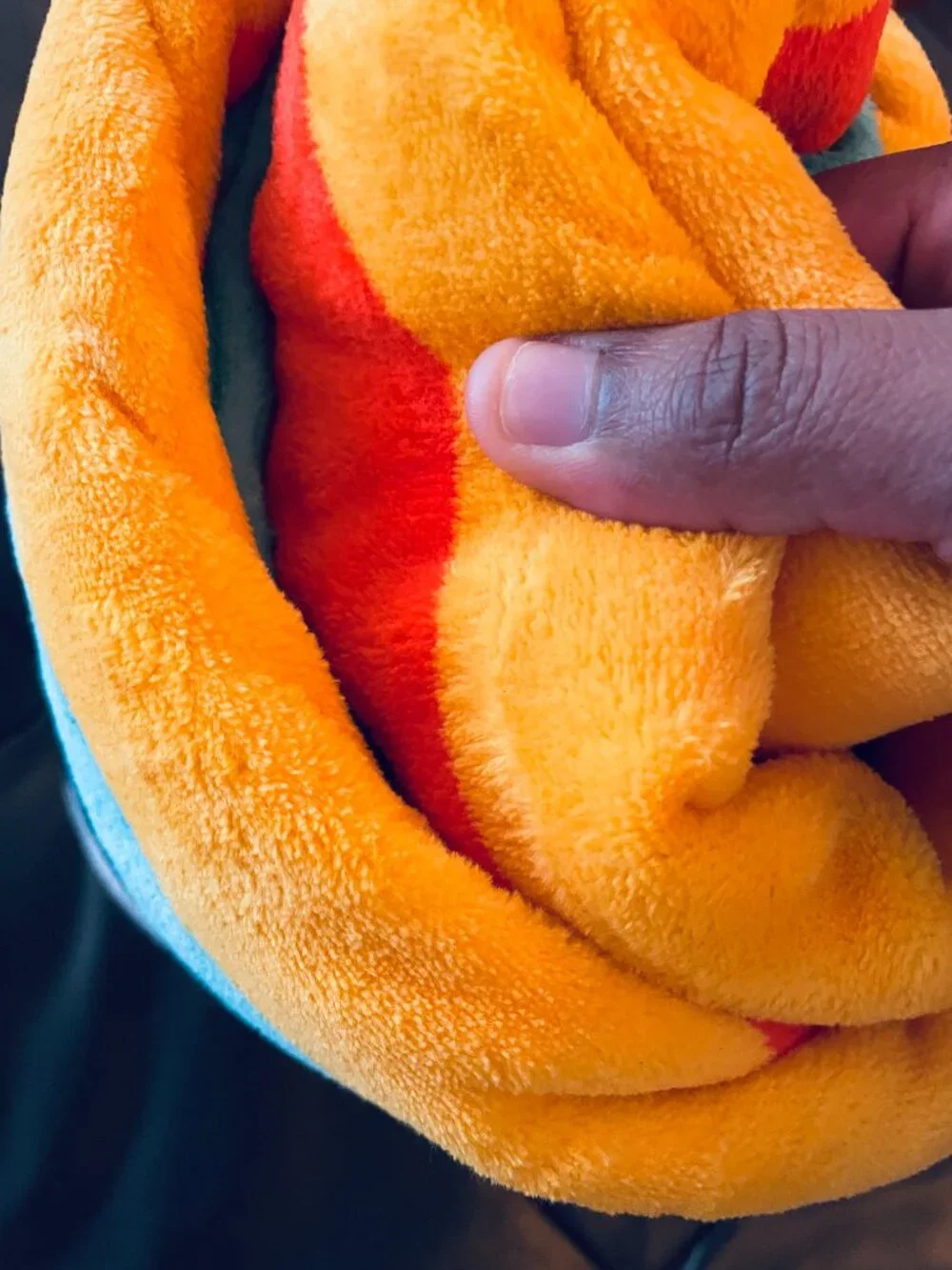 NWT Pendleton *REVERSIBLE Version* Cozy Colorful Rainbow Throw - See all photos! - Picture 7 of 11